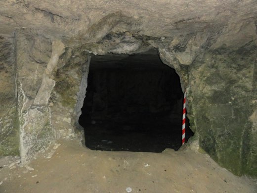 Presles-et-Boves (Aisne) Carrière souterraine